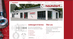 Desktop Screenshot of naundorf-gmbh.de